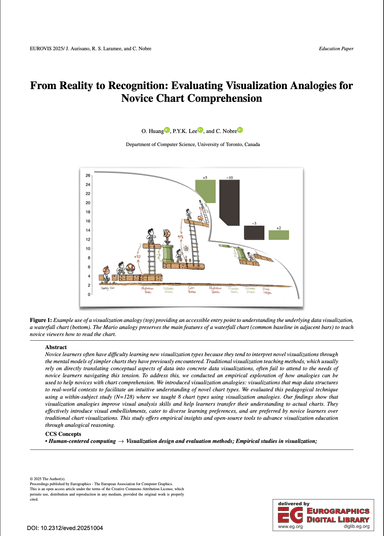 Preview of From Reality to Recognition: Evaluating Visualization Analogies for Novice Chart Comprehension